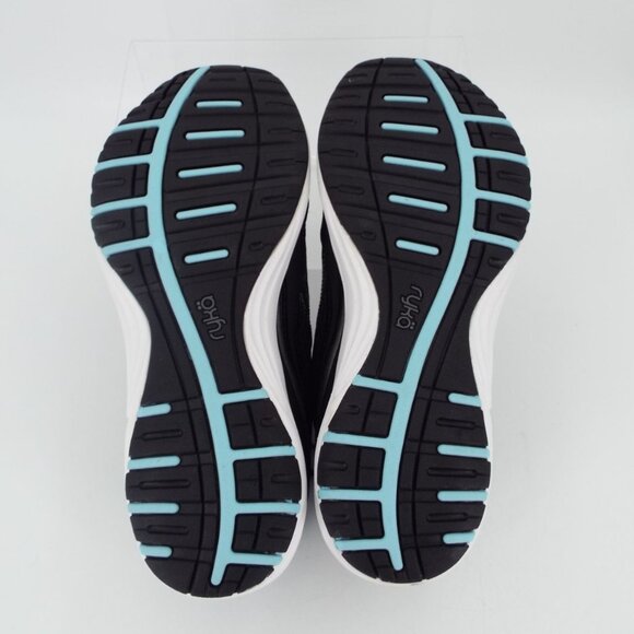 Ryka Dash 3 Black and Blue Comfort Walking Shoes Size 7W Wide Width NEW - Picture 9 of 13